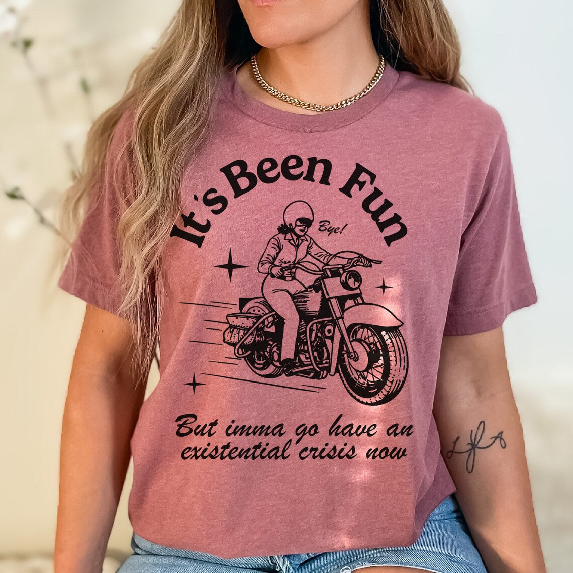 Sarcastic Its Been Fun Short Sleeve Tshirt
