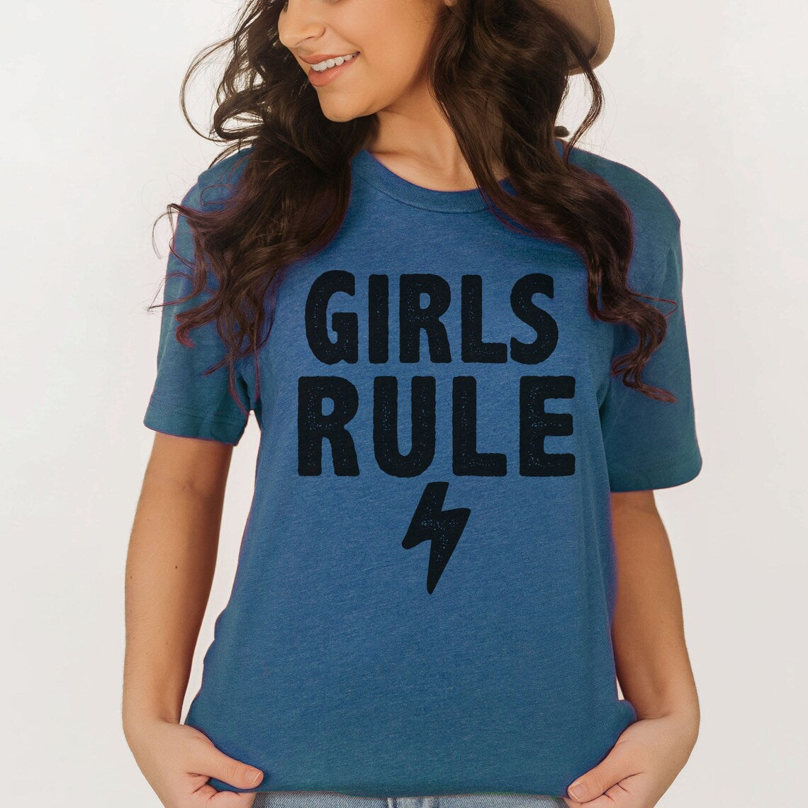 Fun and Sarcastic T-Shirt | Girls Rule T-Shirt | Girl Power T-Shirt | Boss T-Shirt | Females Rule T-Shirt