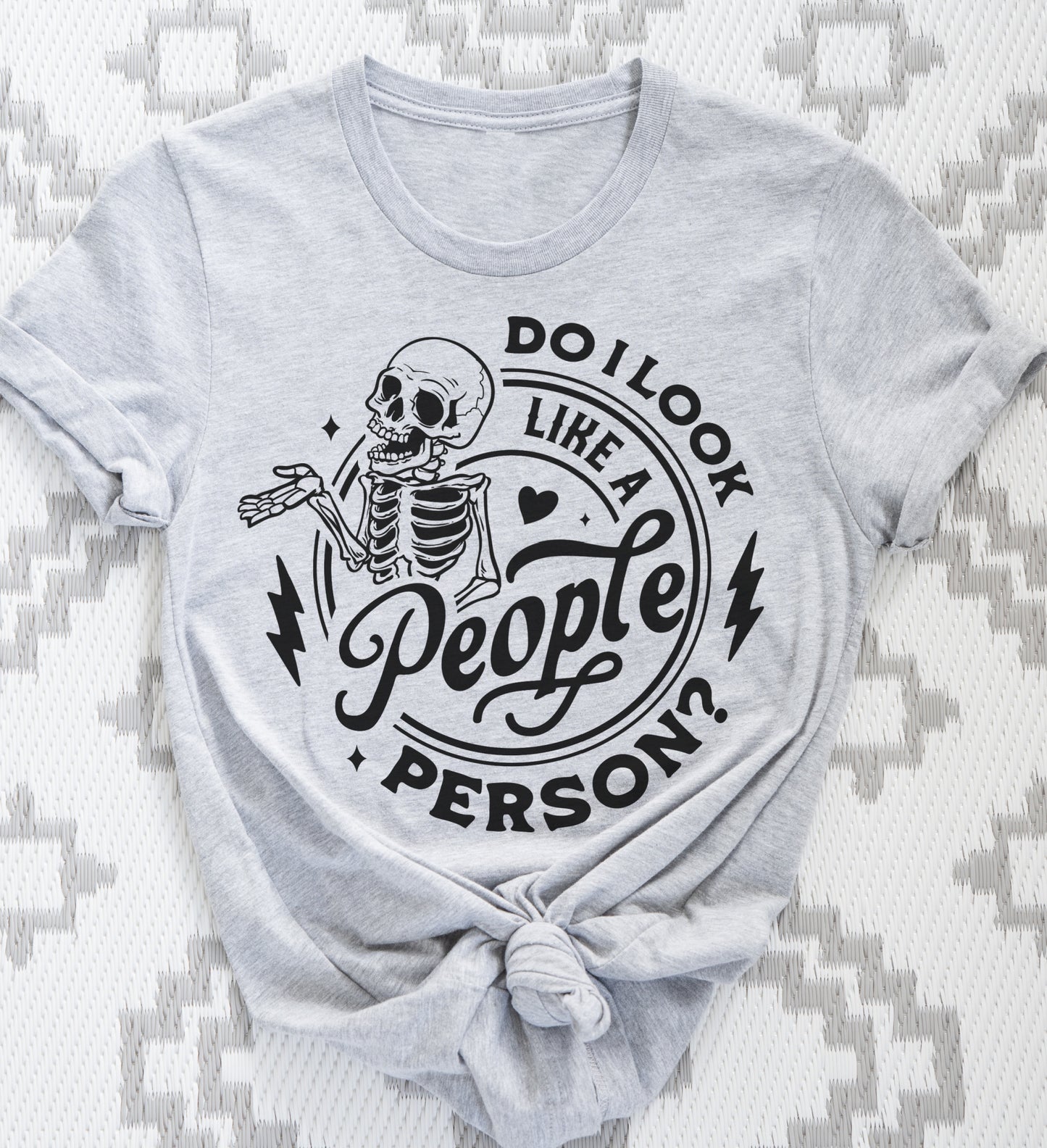 People Person T-Shirt Funny Relatable Tshirt Sarcastic Funny Tee Sarcasm Humor Shirt Sarcastic Humorous T-Shirt Soft Print Tshirt Sublimation Print Tee