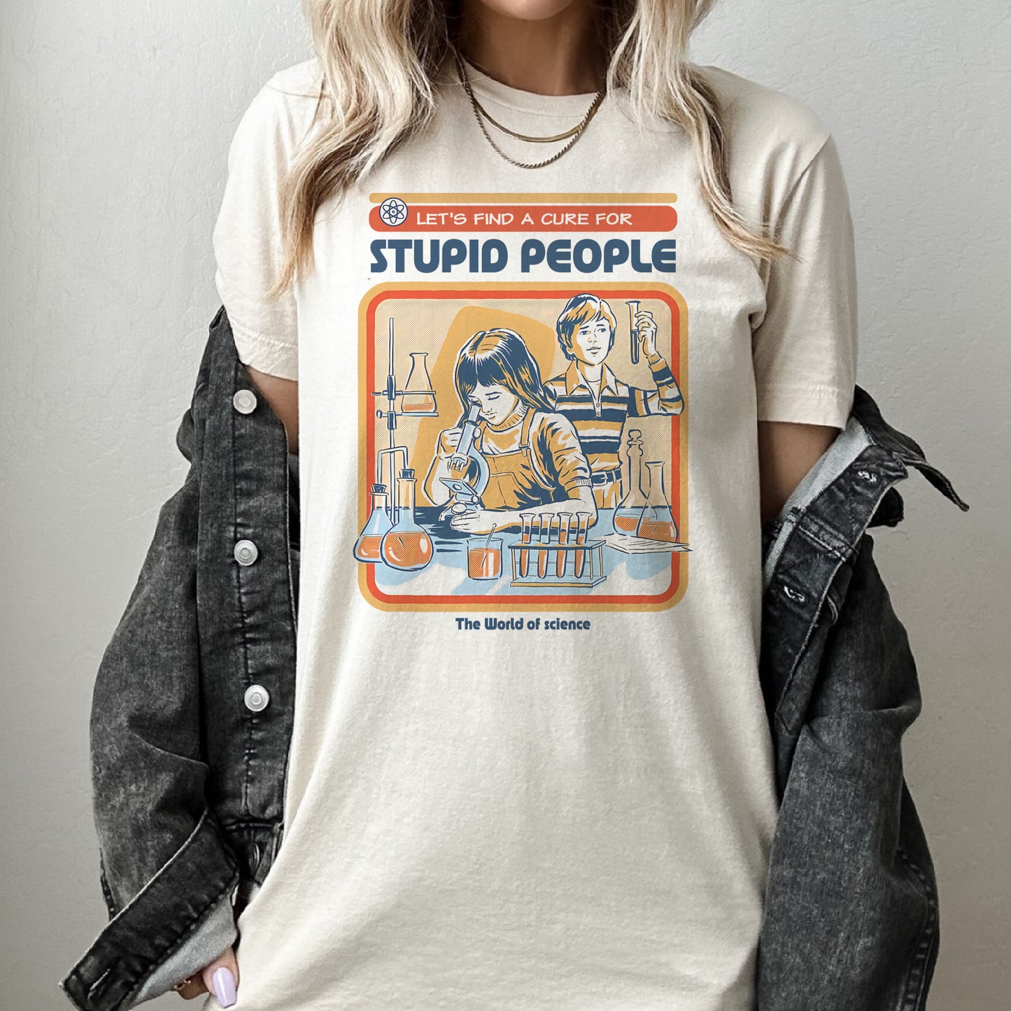 Stupid People T-Shirt Funny Sarcastic Tshirt Hilarious Fun Shirt Funny Sarcasm Tee Soft Print T-Shirt Sublimation Print Tee